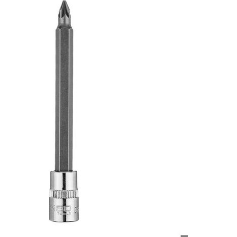 Embout De Tournevis PZ1 - Acier Chrome-Vanadium - Longueur 87 Mm - Pour Douille 1/4 Pouces - Vendu À L'unité (1/5)