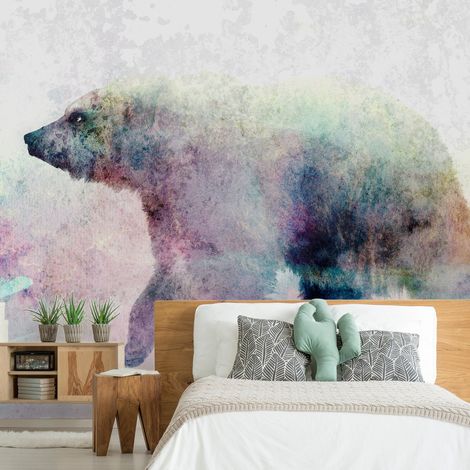 Papier peint Lonely Bear - 150 x 105 cm (1/4)