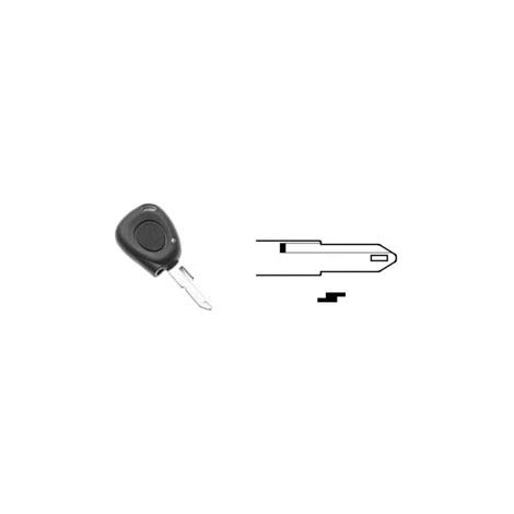 Cover Chiavi per Auto Renault NE73BRS1 1 Bottone Silca