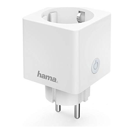 PRISE WIFI ''MINI'', MESURE DE CONSOMM., COM. VOC./APP. HAMA 00176575