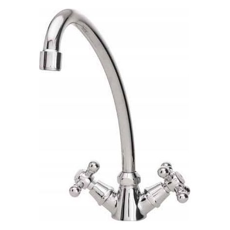 GRIFO DE COCINA DE PIE RETRO (1/2)