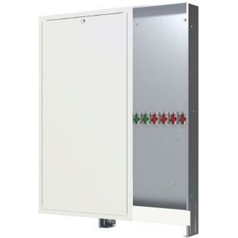 Danfoss Pieza visible para caja empotrada 145H4908, Recubrimiento de polvo, RAL9016, 145H4909