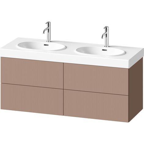 Meuble sous-lavabo Balcoon Duravit, suspendu, 4 tiroirs,