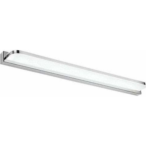 Applique de salle de bain, Lampe Miroir LED 7W 42CM Blanc Froid, Applique Miroir Salle de Bain IP44 Étanche 6000K 600LM, Acrylique Lampe Applique LED Moderne Lampe Armoire Luminaire Salle (1/4)