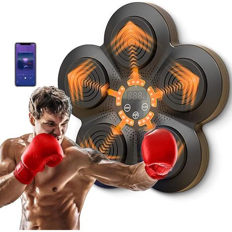 Boxeo para adultos, 9 velocidades: boxer led y guantes de boxeo, follow bluetooth y smartphone (1/5)