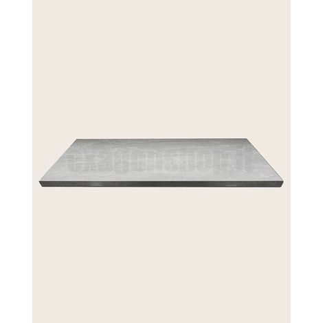 Mensola 60x46 per lavabo appoggio grigio effetto pietra senza staffe (1/3)
