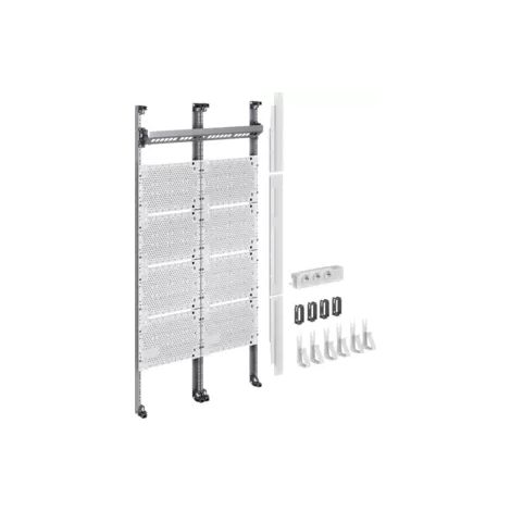 hager Komplettfeld Multimedia, univers Z, 1050 mm, 2-feld, ohne Patchmodule (1/2)