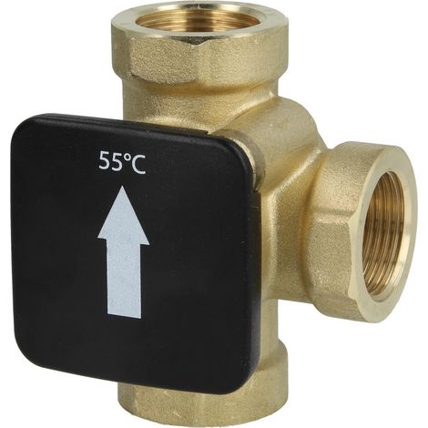 Vanne de charge thermique 3/4’’ FF température d'ouverture +55 °C