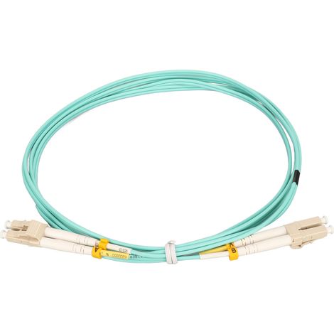 Câble de raccordement fibre optique 2 mètres LC-LC OM3 pour commutateurs Ethernet et cartes réseau SFP (1/5)