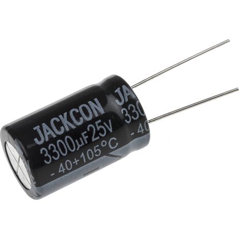 Condensateur RS PRO 3300µF, 25V c.c.