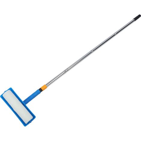Rouleau à peinture de plafond de 25 cm avec protection anti-éclaboussures, réglable et réutilisable, pour fenêtres, portes, jardin et garage. (1/5)
