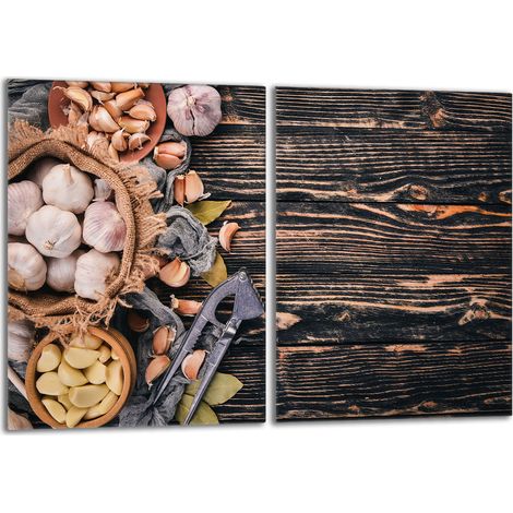 Plaque de protection en verre pour la cuisinière 2x40x52 Food (1/5)