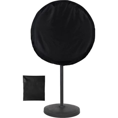 Cache-poussière pour ventilateur, compatible avec les grands ventilateurs industriels verticaux et muraux, dimensions : 611961cm (18-24 pouces). (1/5)