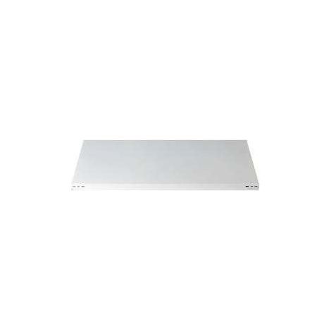 FPLUS bandeja estant.blanca 80x30 , Bandejas metálicas de diferentes medidas, lacado blanco. Plegado especial para facilitar la manipulación y montaje sin riesgo.