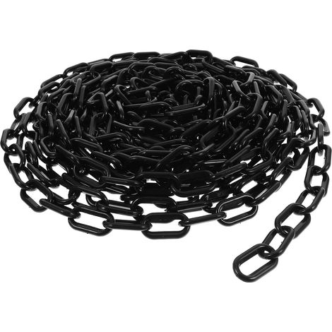 Chaîne de Barrière de Sécurité en Plastique Abs Noir, Longueur Réglable Design Détachable pour Contrôle des Foules et Protection des Escaliers (1/5)
