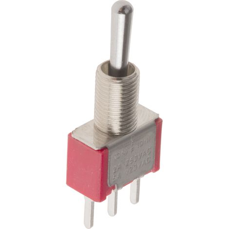 Interrupteur à levier RS PRO, (On)-Off-(On), 1RT, 5 A @ 250 V c.a. ( Prix pour 1 )