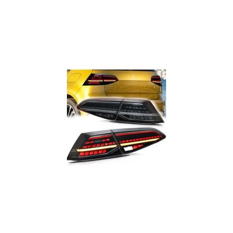 Feu arrière VW Golf 7 MK7 MK7.5 2014-2020 – Clignotant séquentiel – Construction étanche en plastique ABS – Plug and Play (1/5)