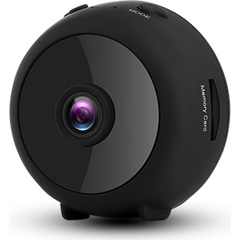 Mini caméra HD 1080p Wi-Fi, réseau sans fil, vision nocturne, caméscope sportif avec détection de mouvement