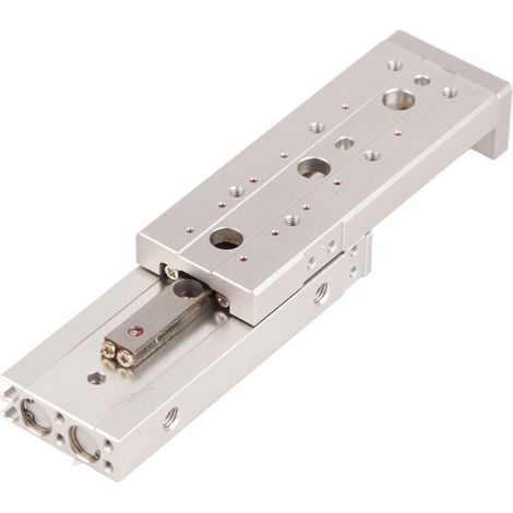 Pince pneumatique parallèle à double rail de guidage haute précision M5 x 0,8, vérin pneumatique à doigts pour sécheuse 40S, course de 40 mm (1/5)