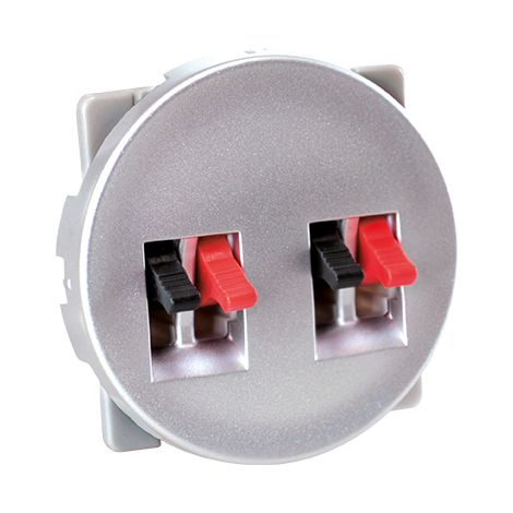 COMETE Prise Double HP SILVER EUR'OHM 61375