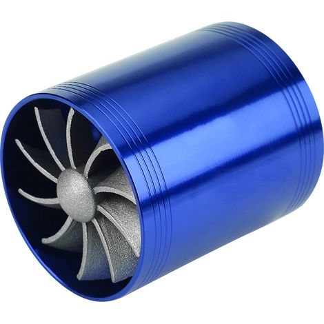Turbine d'admission d'air double face (bleue) (1/5)