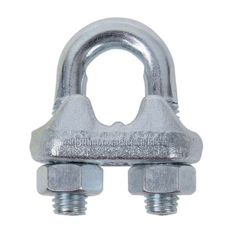 MORSETTO ZINCATO 8016 ROBUR - MM  8- 30 pezzi