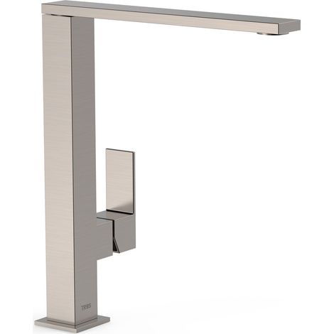 GRIFO MONOMANDO ALTO CON MANETA LATERAL PARA LAVABO (1/2)