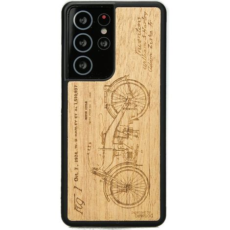 Holzhülle für Samsung Galaxy S21 Ultra Harley Patent Aniegre (1/3)