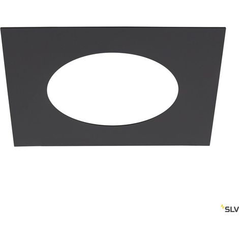 Bague de réduction pour encastré downlight NUMINOS® intérieur carrée noir - SLV - 1006149