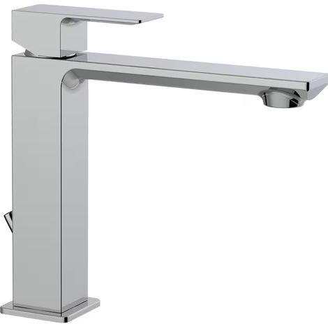 Miscelatore lavabo medio con scarico automatico 1"1/4G Paffoni serie Elle EL073HCR Cromato - Ottone (1/2)