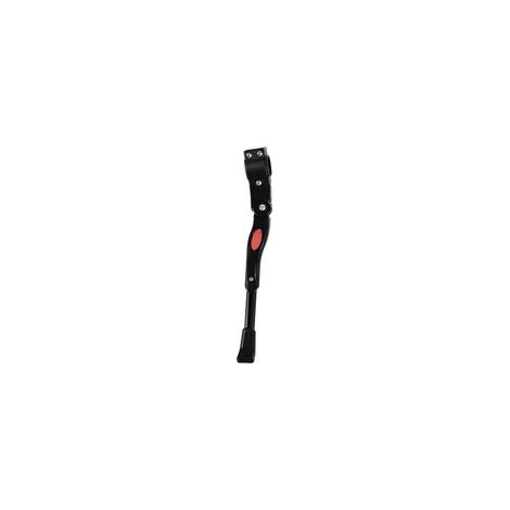 Béquilles de vélo Réglable en Alliage d'aluminium,Hauteur Réglable avec Pied en Caoutchouc Antidérapant,Béquille Velo Laterale,bequille vtt,Support pour vélos 24-27 pouces, BMX, VTT, (1/4)
