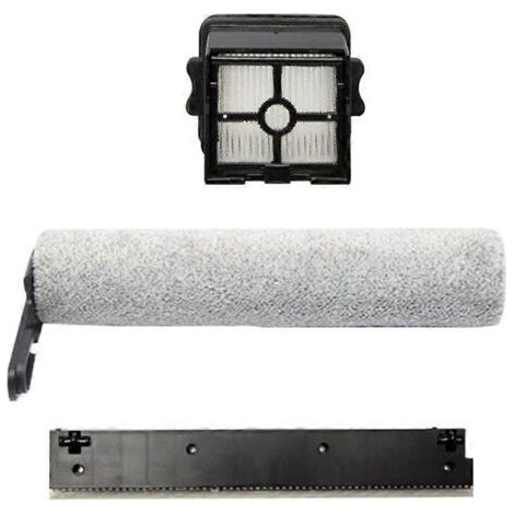 NALOOKAMIC Pour aspirateur eau et poussière Laresar M3, brosse principale, filtre HEPA, bande raclante (1/4)