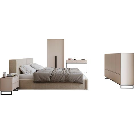 Conjunto de dormitorio Calcalo 110, Beige (1/5)
