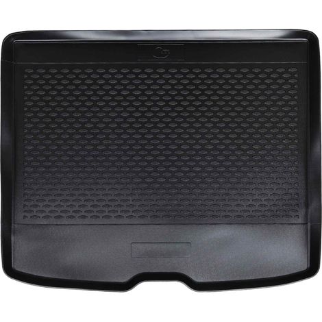 Trunk Mat Black suitable for XC40 2019- Rubber vidaXL