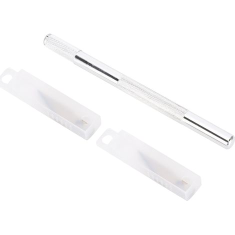 Couteau de Sculpture pour Tampon en Caoutchouc, Cuir et Tissu - Outil DIY Gravure (1/5)