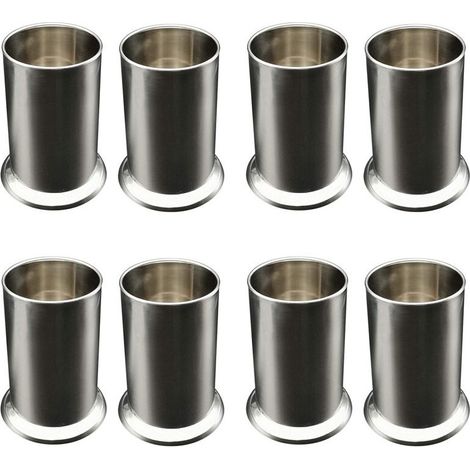 8 soportes de acero inoxidable para pajitas, dispensador de pajitas de encimera, organizador de cubiertos, almacenamiento para cucharas, tenedores y palillos. (1/4)