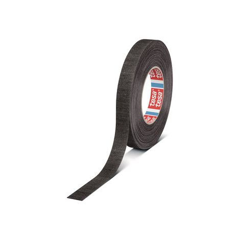Tesa 4541 Gewebeklebeband Schwarz 19 mm x 50 m
