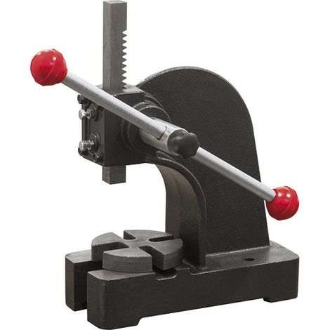 Presse a cremaillere manuelle 5000 n Manual rack press 5000 n Fervi p022/5