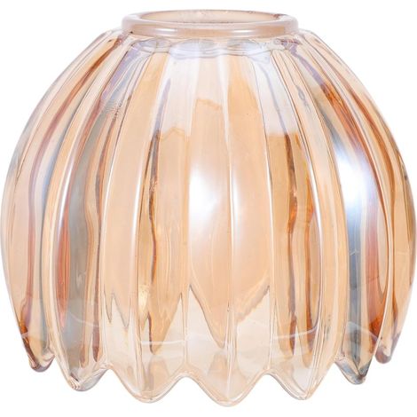 Amber Tulip Glass Lampshade Replacement for Table Lamp and Ceiling Lamp Retro Vintage Decoration 12cm (1/5)