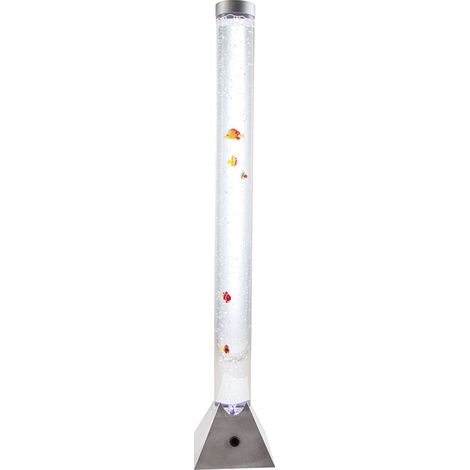 RGB LED lampada da terra decorativa pesce bolla acqua sala da pranzo supporto colonna cambio colore NINO 40090102