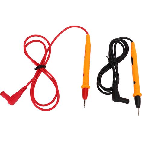 5 jeux de cordons de test universels J.30024, sondes en laiton nickelé de 2 mm, sondes de test automobiles, jeu de cordons de test pour multimètre (1/5)