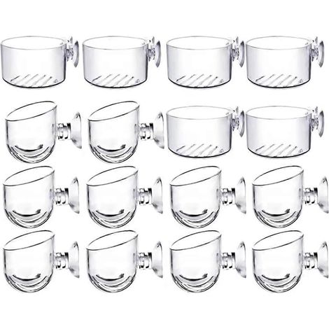 Set mit 16 Acryl-Wasserpflanzentöpfen (1/5)