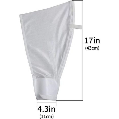 Sac Filtre Universel Compatible avec Robot Nettoyeur de Piscine Polaris 180, Modèles A16 et DOLASO (1/3)