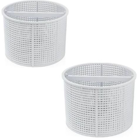 2pcs Panier de rechange pour écumoire de piscine, pour modèles Hayward SPX1082CA et Aladdin B-152, panier d'écumoire SP1082 SP1083 SP1084 1085 1086 (1/5)