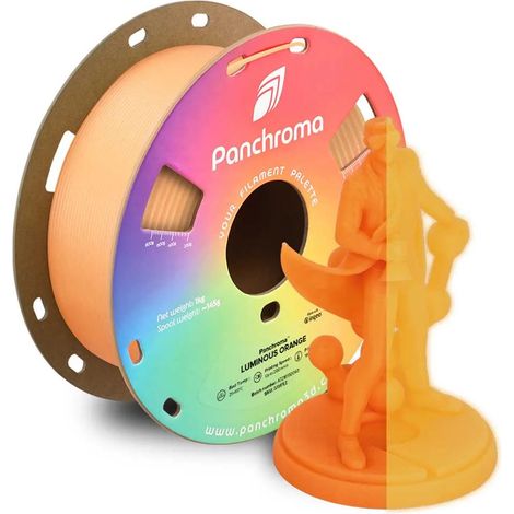 Filamento per stampante 3D Polymaker Panchroma luminous 1kg luminoso (1/3)
