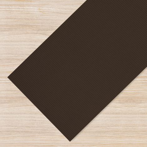 Passatoia Cucina Tappeto Multiuso H 65 Cm In Gomma Forata Morbido Antiscivolo Ingresso Bordi Piscina Sottolavello Scendidoccia Credenza Marrone - 65x15 Metri (1/5)