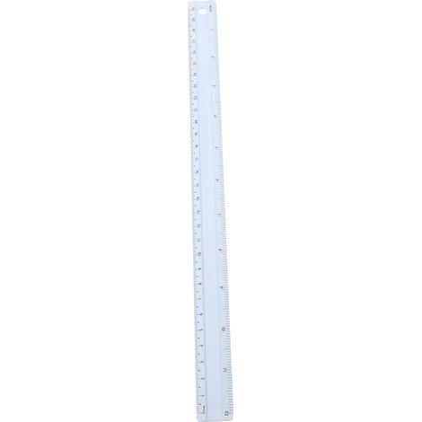 Règle UKCOCO 30 cm en alliage d'aluminium bleu clair, outil de (1/5)