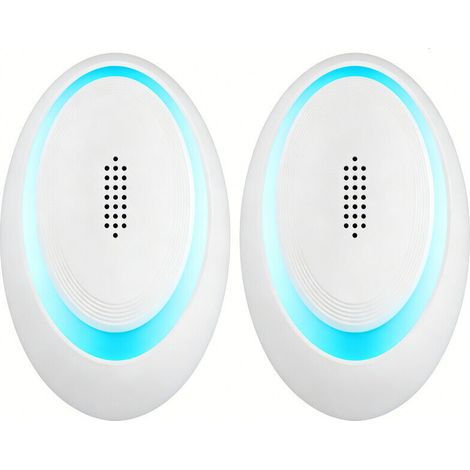 Modèle 211,Répulsif Ultrasons Ondes Electromagnétiques avec Contre Les Insectes - Veilleuse Anti-Moustique Electrique (1/5)