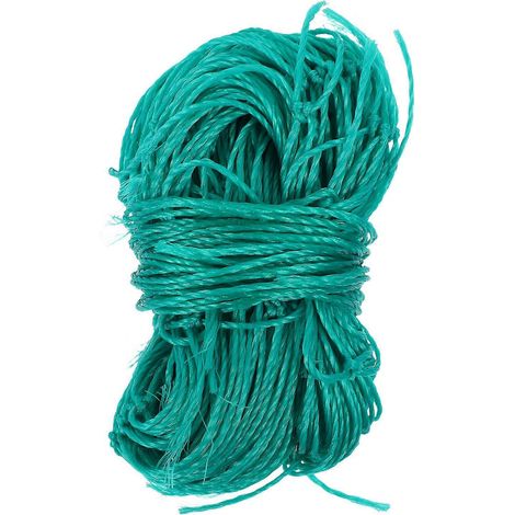 Filet de treillis résistant pour plantes grimpantes de jardin, en polyéthylène vert, convient à la plupart des plantes grimpantes, 2,40 m x 2,40 m (1/5)