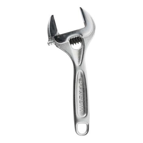 Facom – Clé à molette courte 200mm – Largeur d'ouverture 40mm – Conception ergonomique pour accès facile – Corps forgé robuste